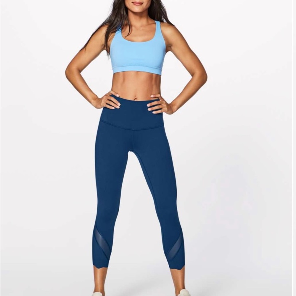 Lululemon Wunder Under Crop II (Special Edition) Scallop 23"